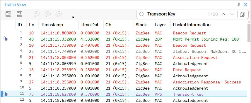 Find Packets